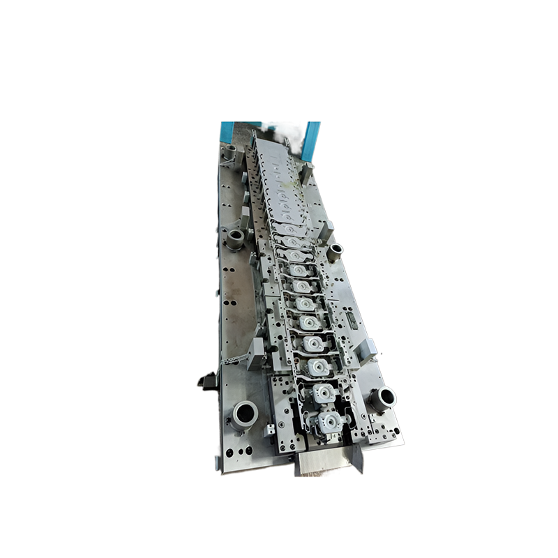 汽车坐椅头枕支架连续模具